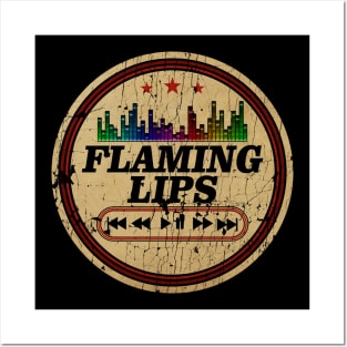 Graphic The Flaming Lips Name Retro Distressed Cassette Tape Vintage Posters and Art